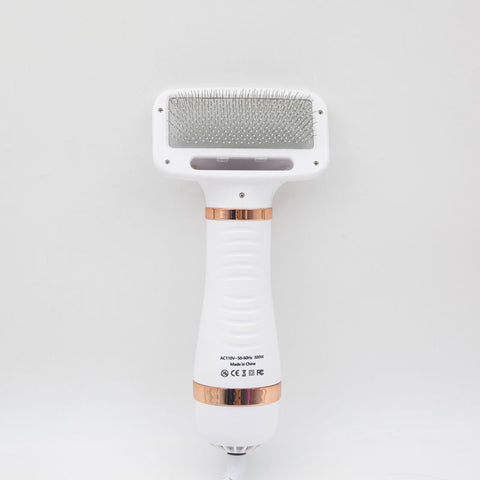 Two-In-One Pet Hot Air Comb Pet Hair Dryer Blowing Hair Cleaning Cat And Dog Pet Hair Comb Pet Brush Comb