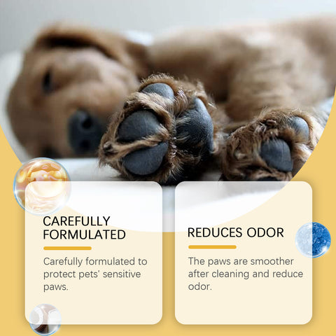 Yegbong Pet Paw Foam Cleaner, Pet Cleaning, Moisturizing, Nourishing And Nourishing Cat And Dog Feet