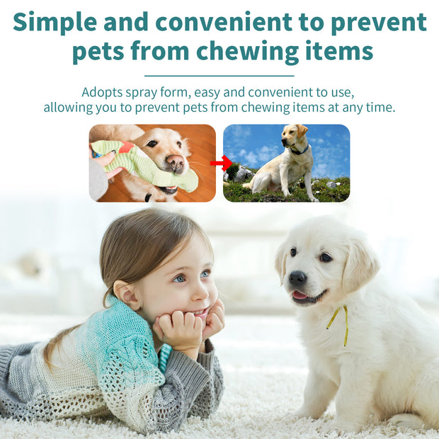 Yegbong Corrective Chewing Spray For Pets, Anti-Cat/Dog Scratching Sofa Chewing Pet Behavior Modification Spray