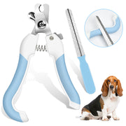 Pet Nail Grinder USB Rechargeable Nail Trimming Set Dog Electric Nail Scissors Nail Sharpener