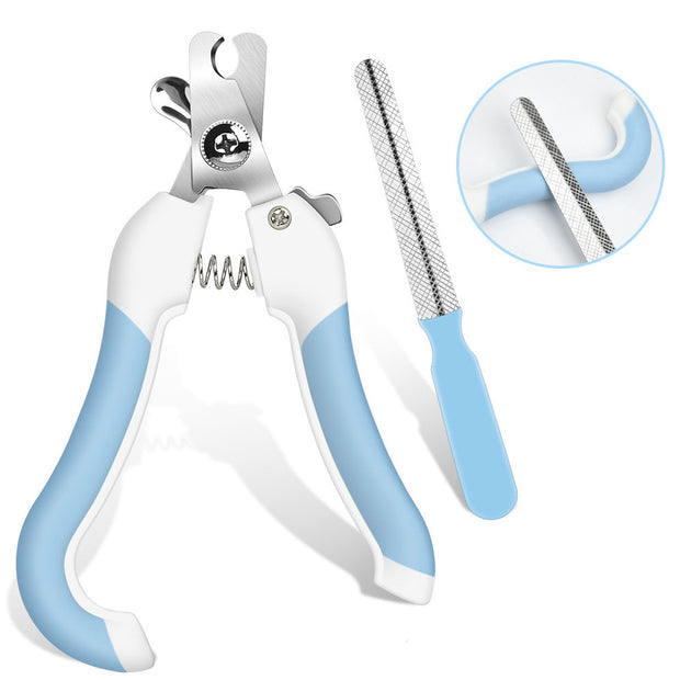 Pet Nail Grinder USB Rechargeable Nail Trimming Set Dog Electric Nail Scissors Nail Sharpener